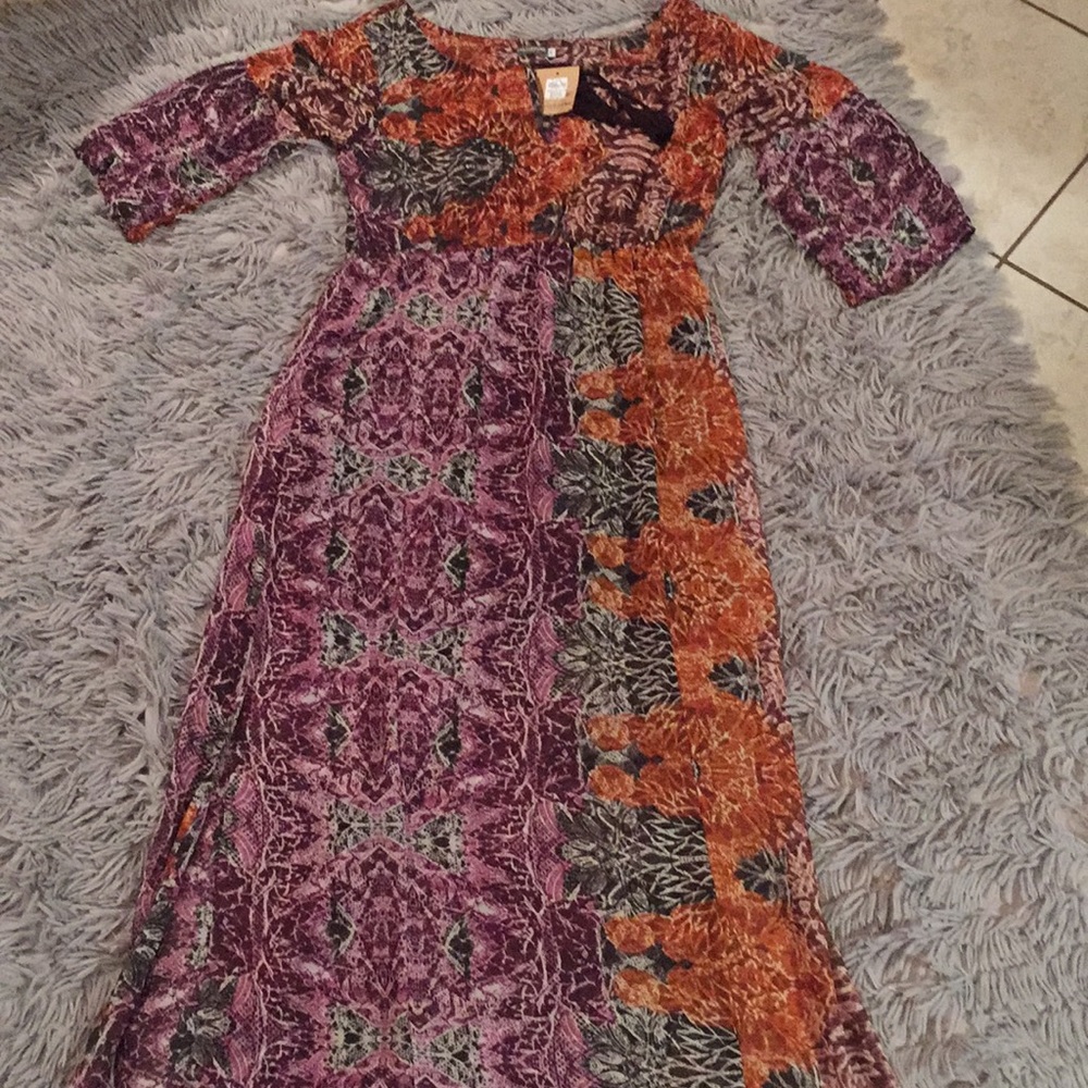 Bohemian maxi dress